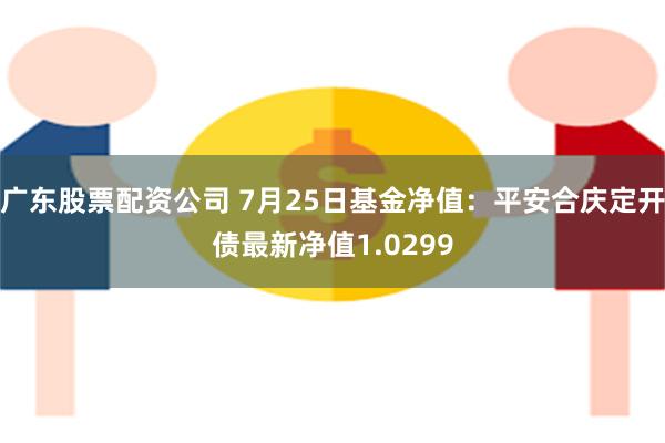 广东股票配资公司 7月25日基金净值：平安合庆定开债最新净值1.0299