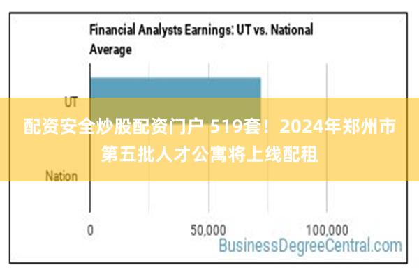 配资安全炒股配资门户 519套！2024年郑州市第五批人才公寓将上线配租